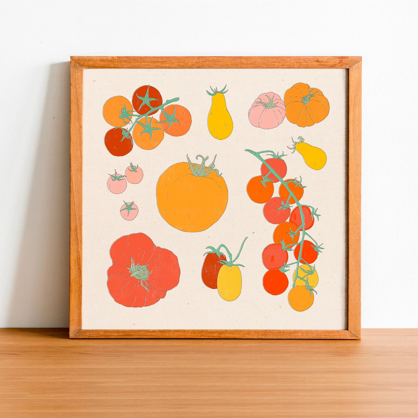 Just Tomatoes Art Print