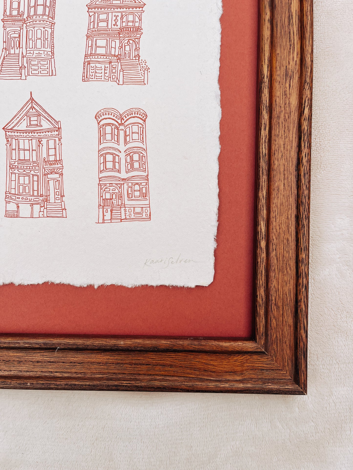 Victorian Houses of San Francisco Heirloom Art Print