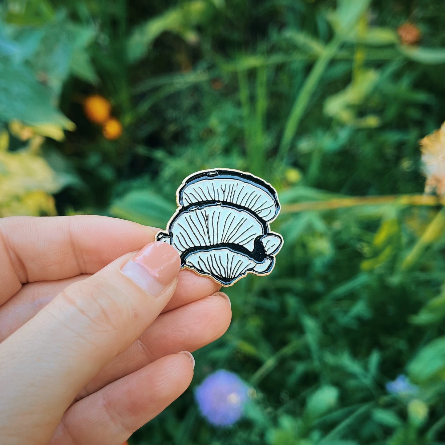 Oyster Mushroom Pin