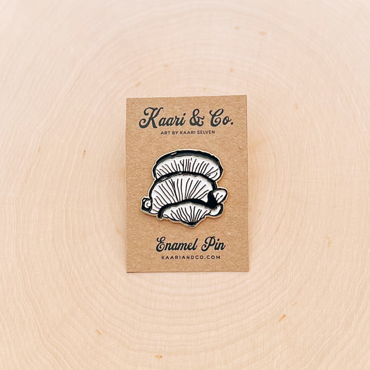 Oyster Mushroom Pin