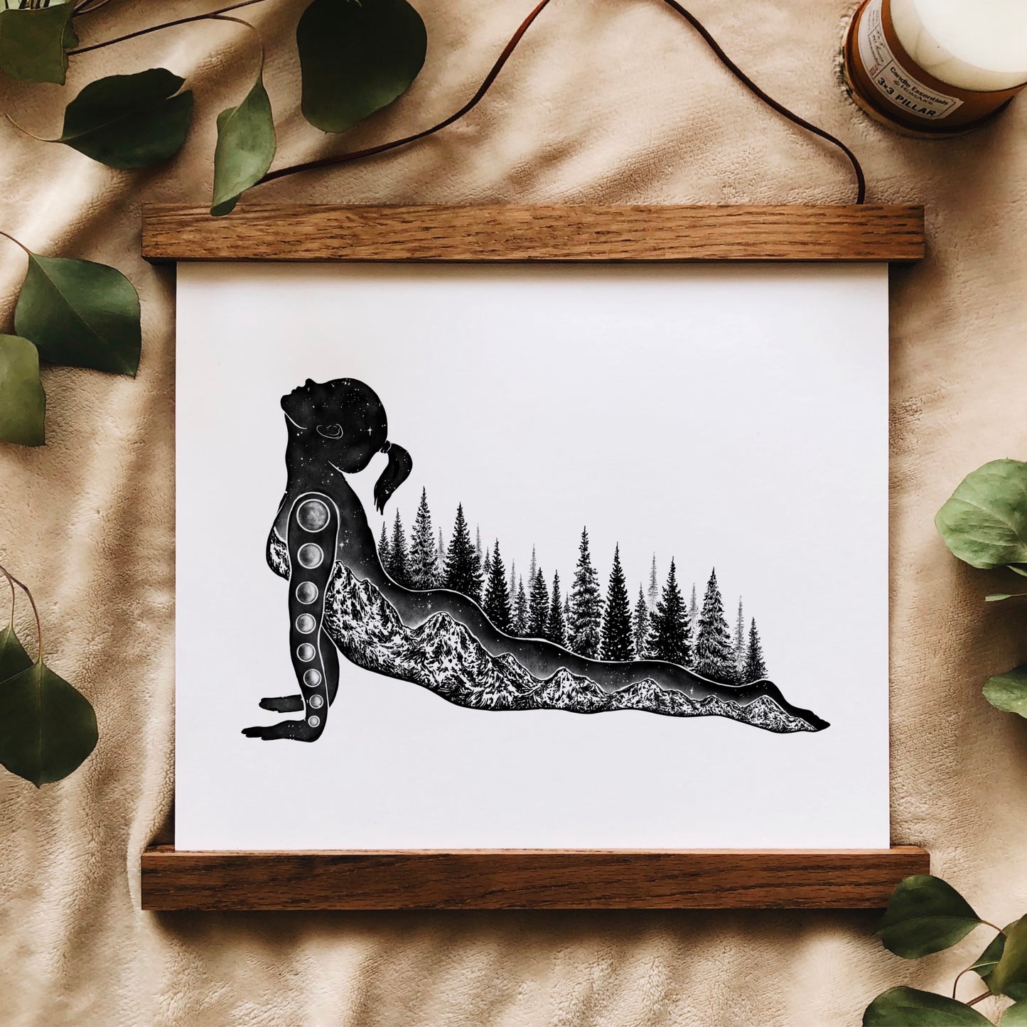 Yoga Pose II Print