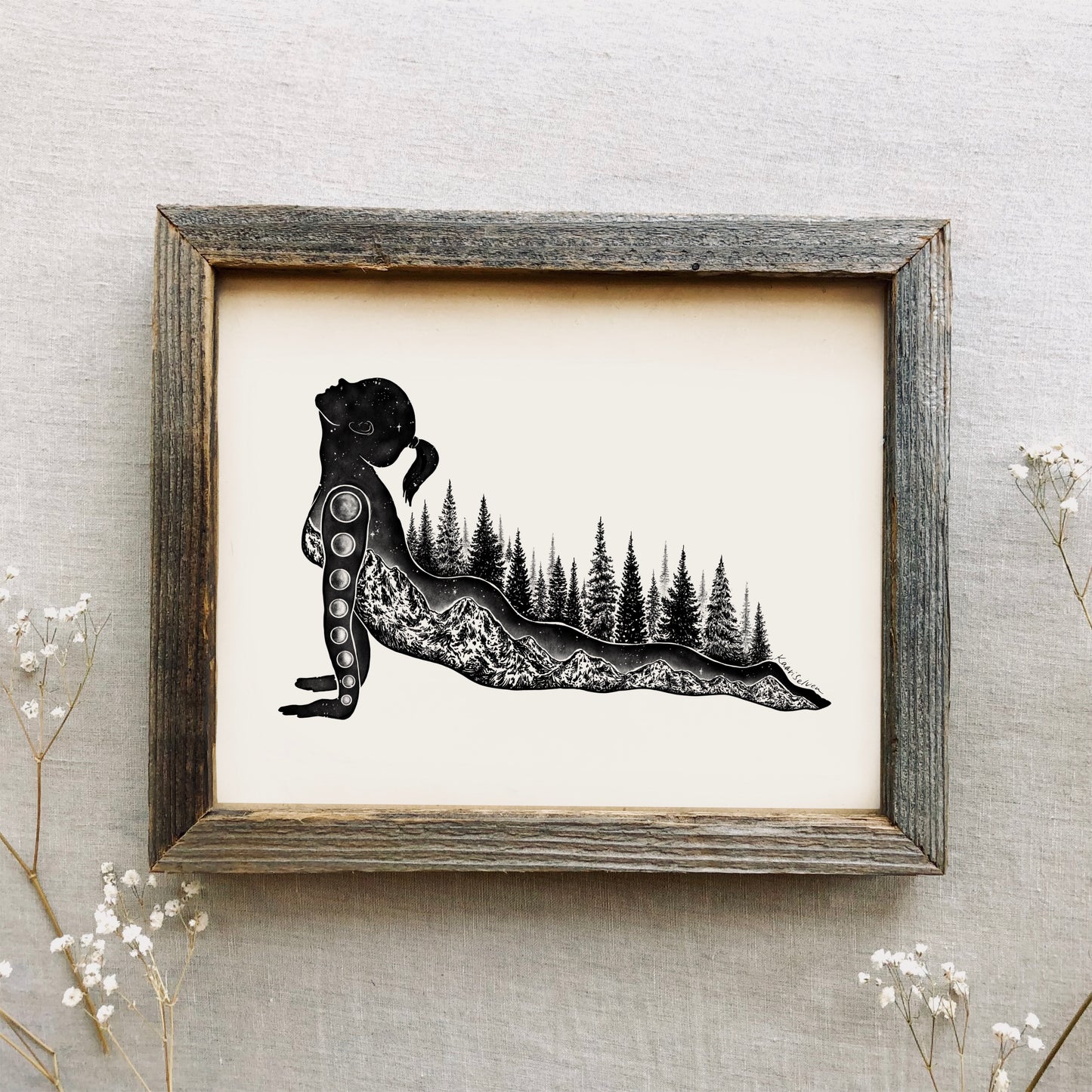 Yoga Pose II Print