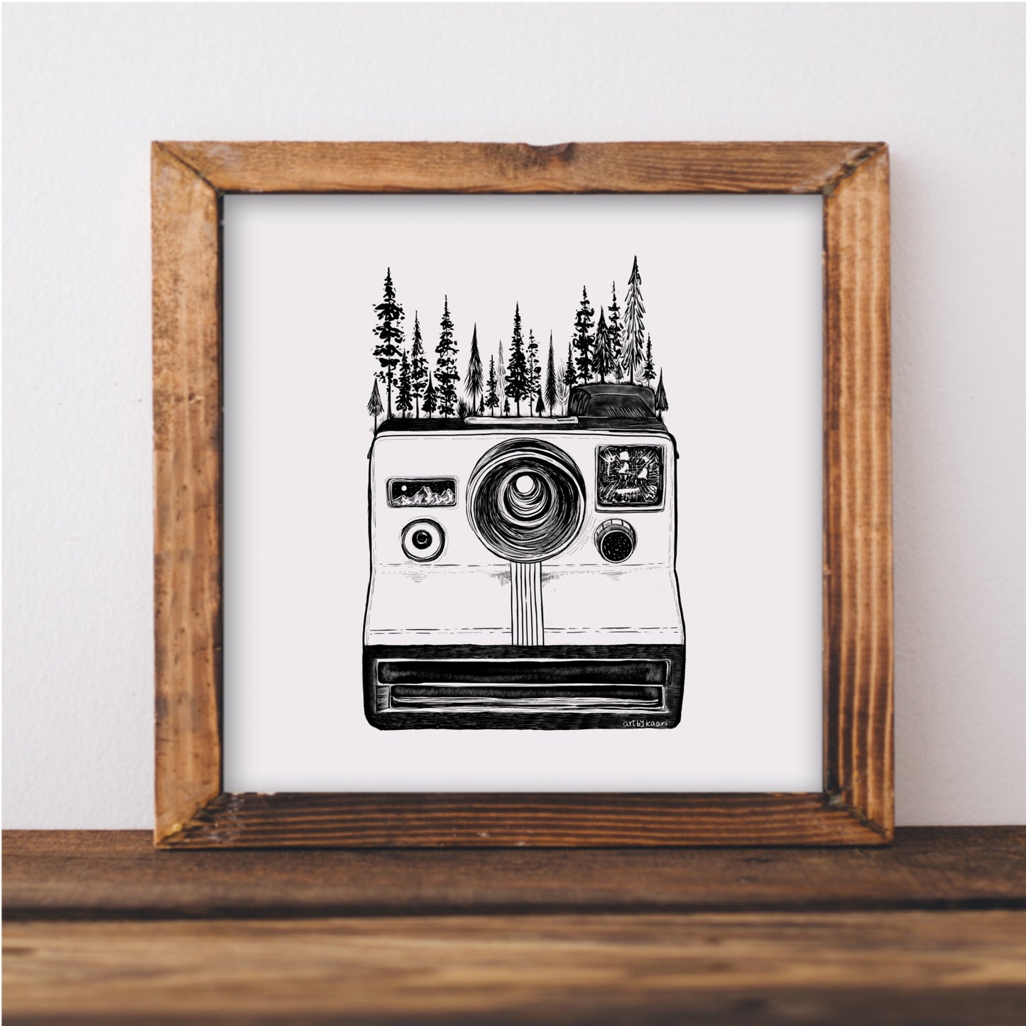 Polaroid Camera I Art Print