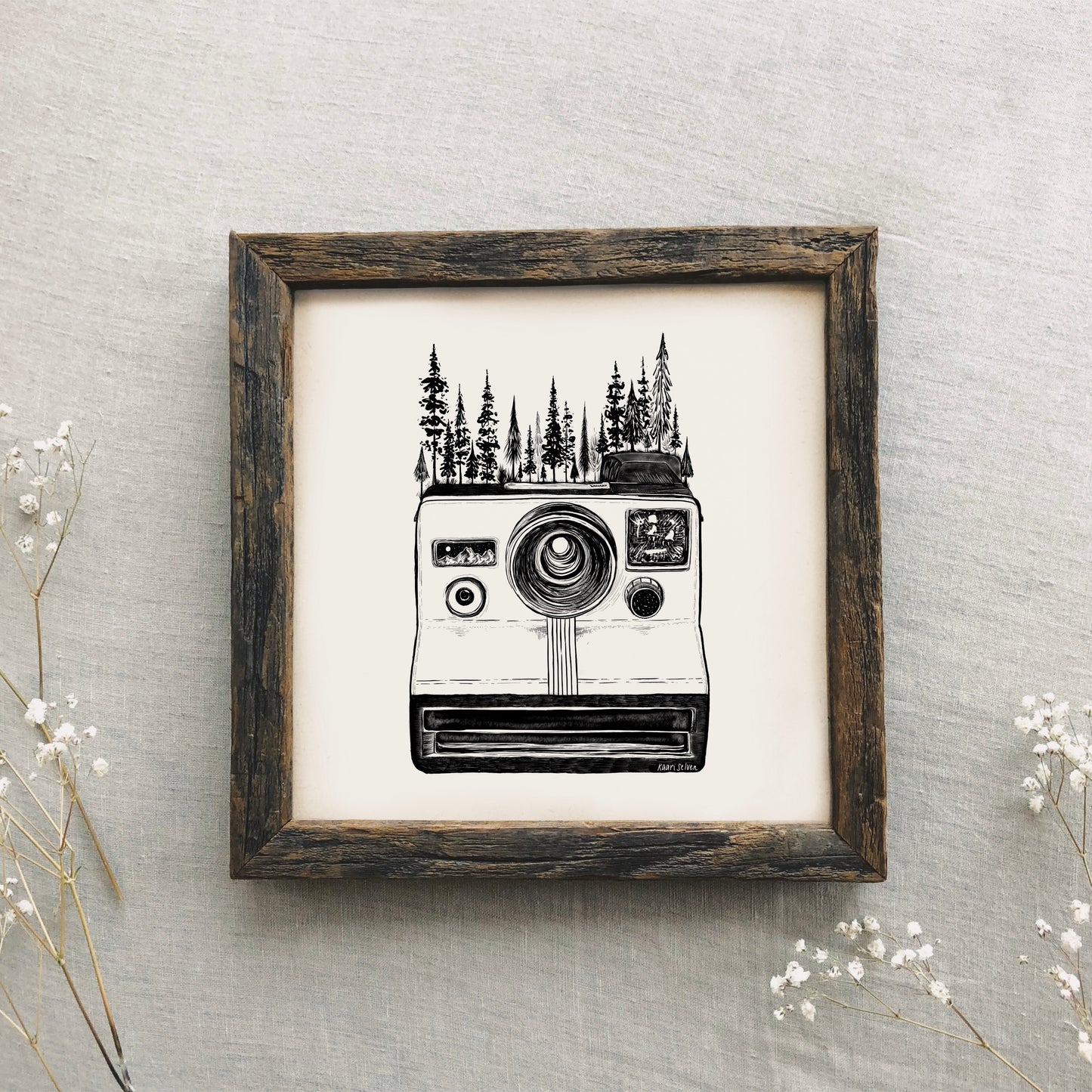 Polaroid Camera I Art Print
