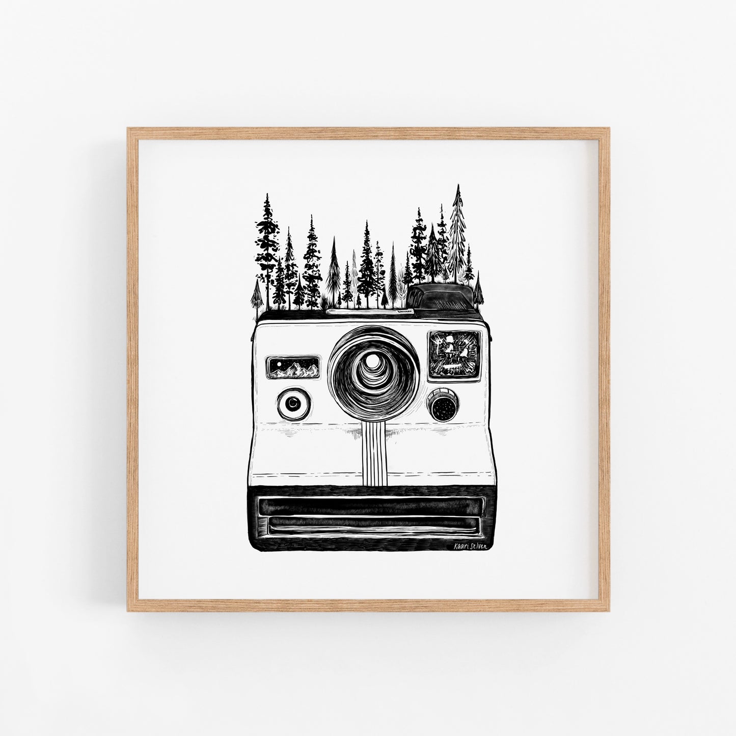 Polaroid Camera I Art Print