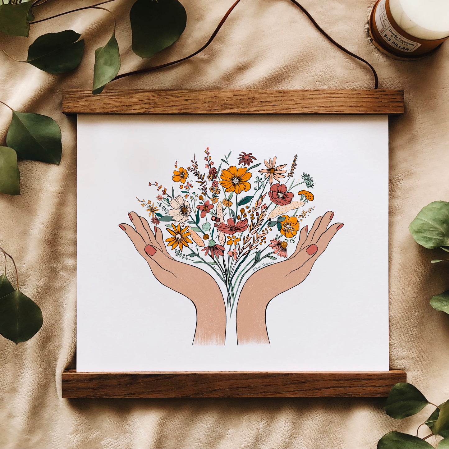 Beckoning Bloom Art Print