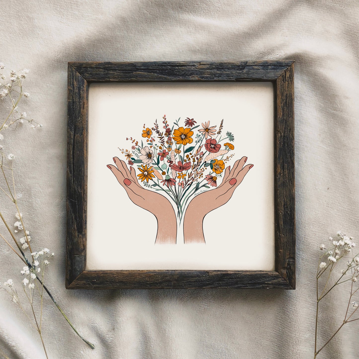 Beckoning Bloom Art Print
