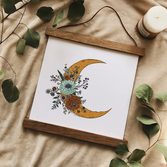 Lunar Bloom Art Print