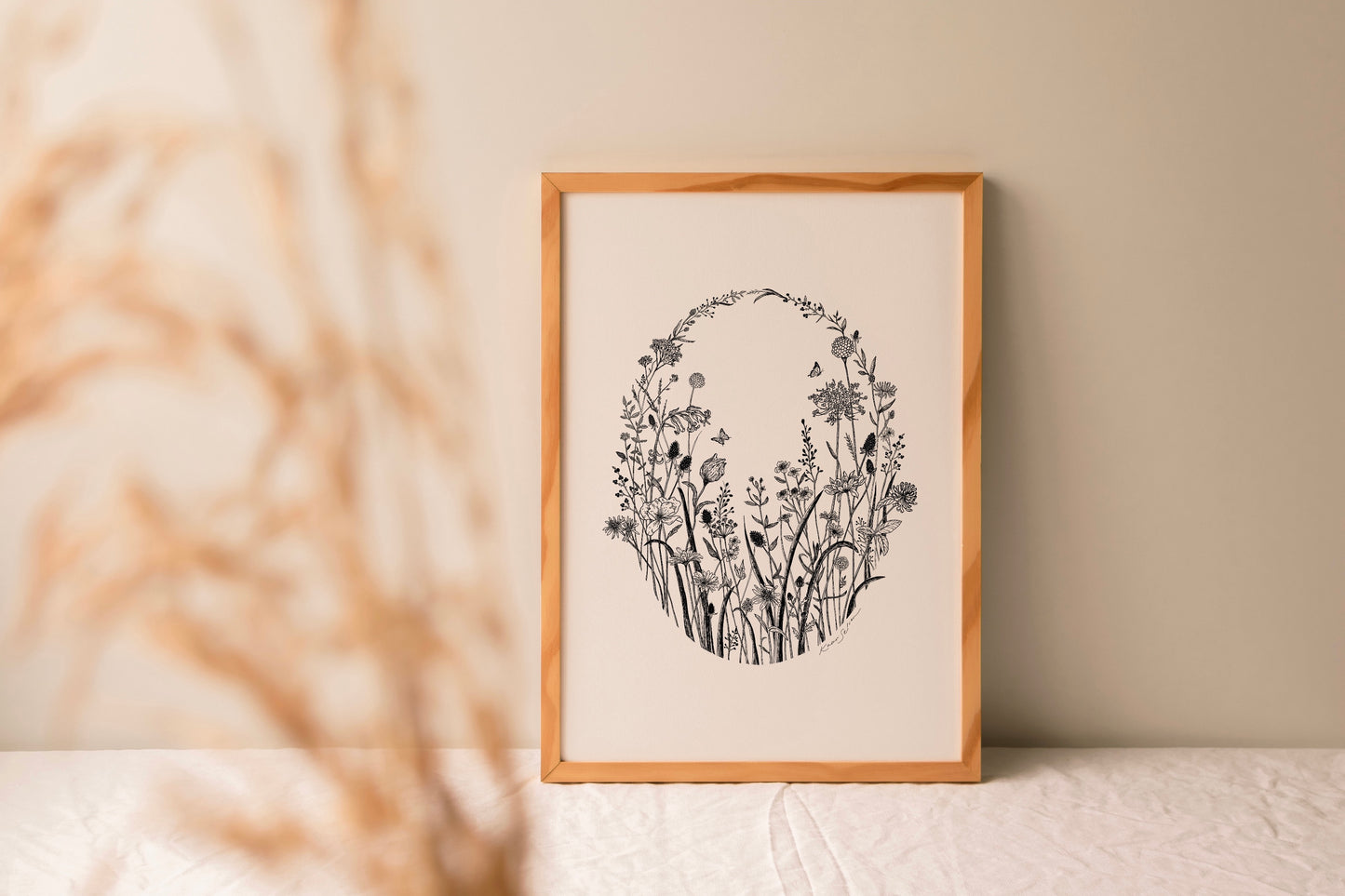 Flower Ring Art Print