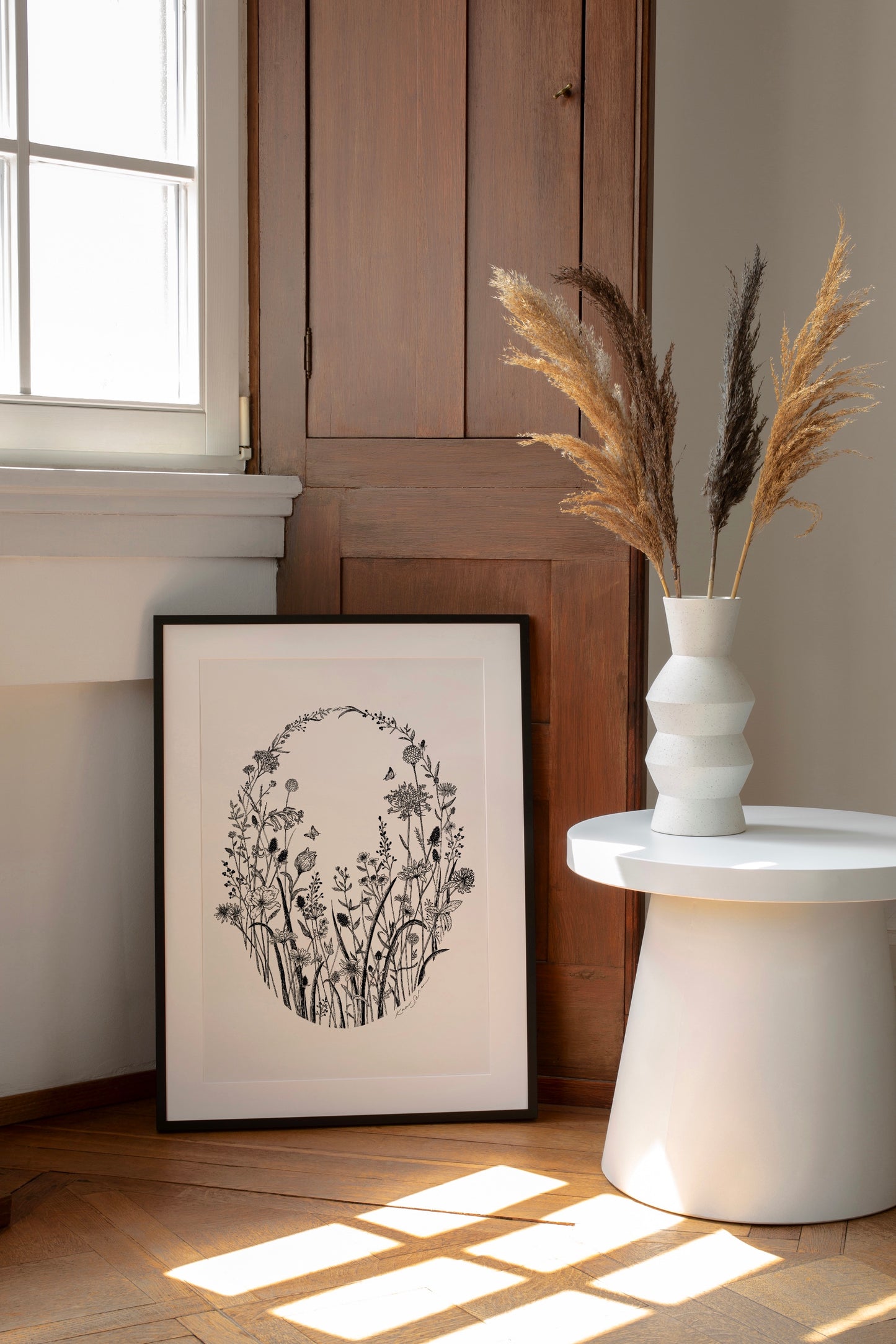 Flower Ring Art Print