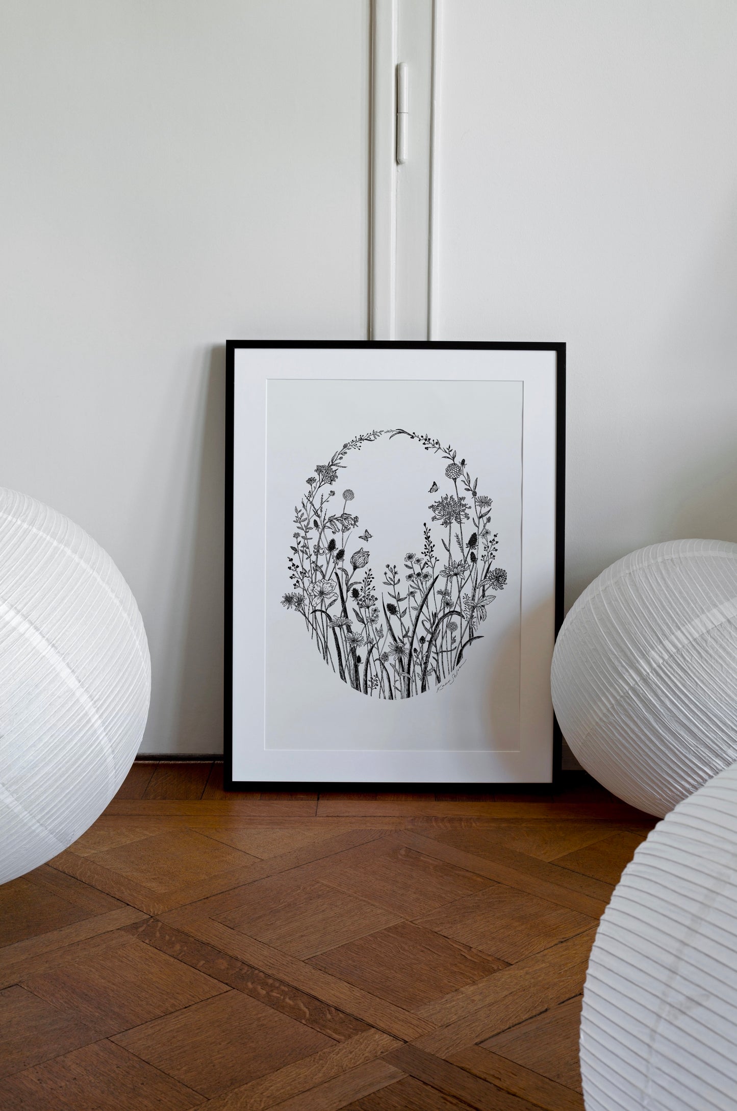 Flower Ring Art Print