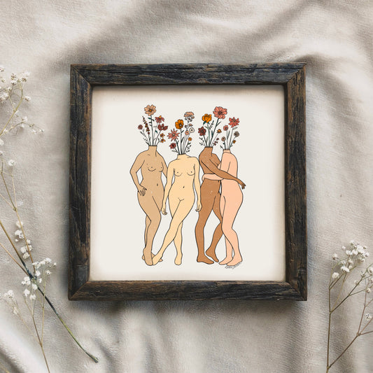 Grow Together Art Print