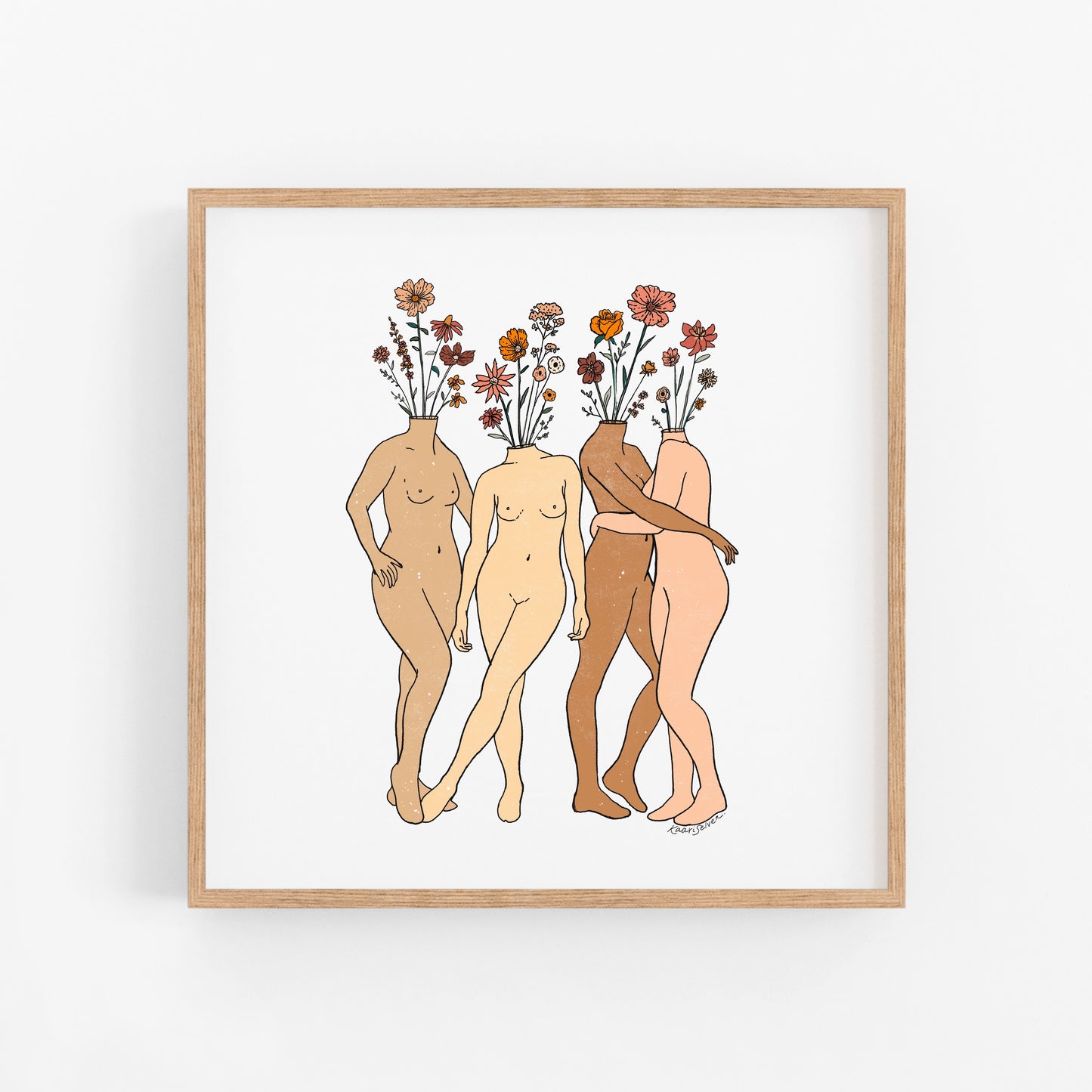 Grow Together Art Print