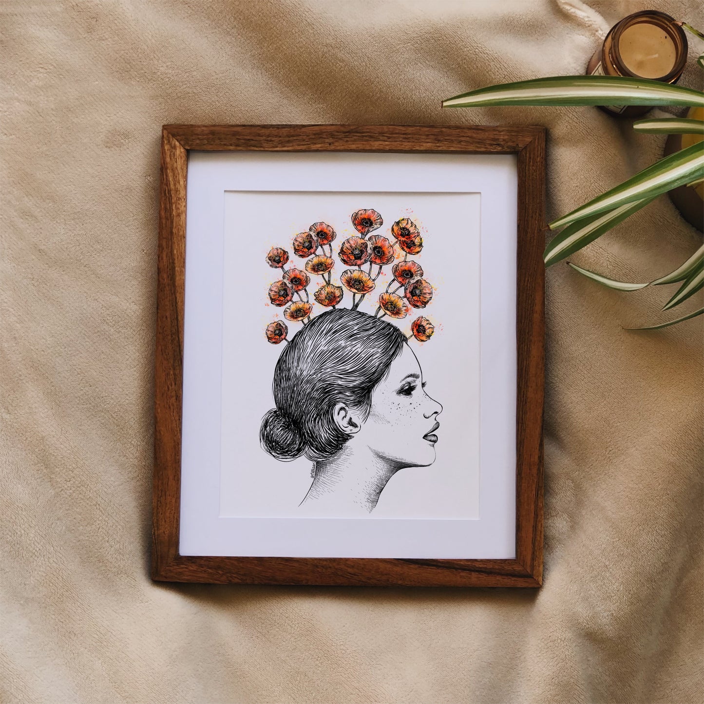 Poppies in Bloom Art Print