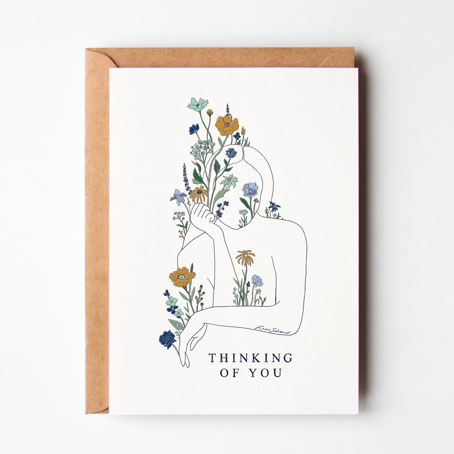 Thinking of You, Creative Bloom, Greeting Card