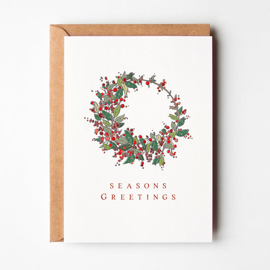 Seasons Greetings Greeting Card