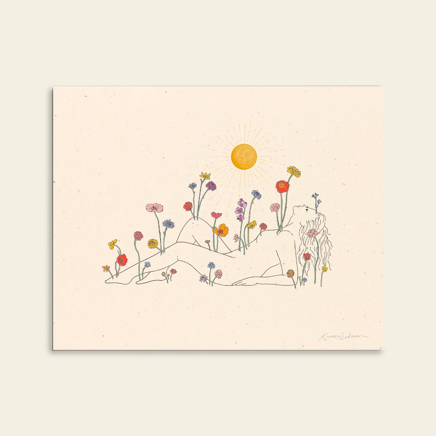 She Grows II Art Print