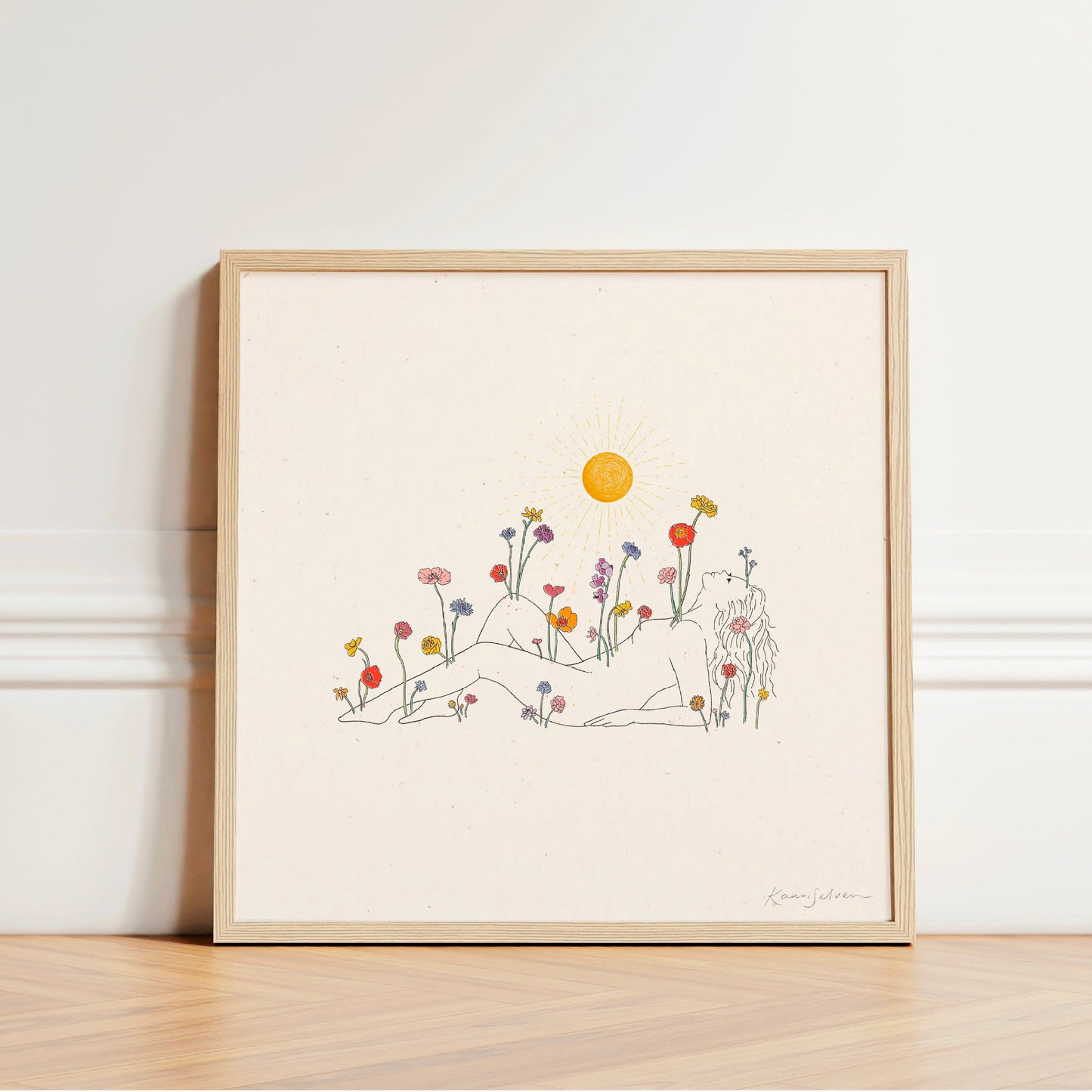 She Grows II Art Print