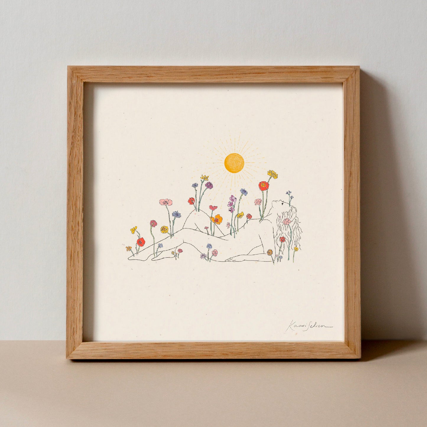 She Grows II Art Print