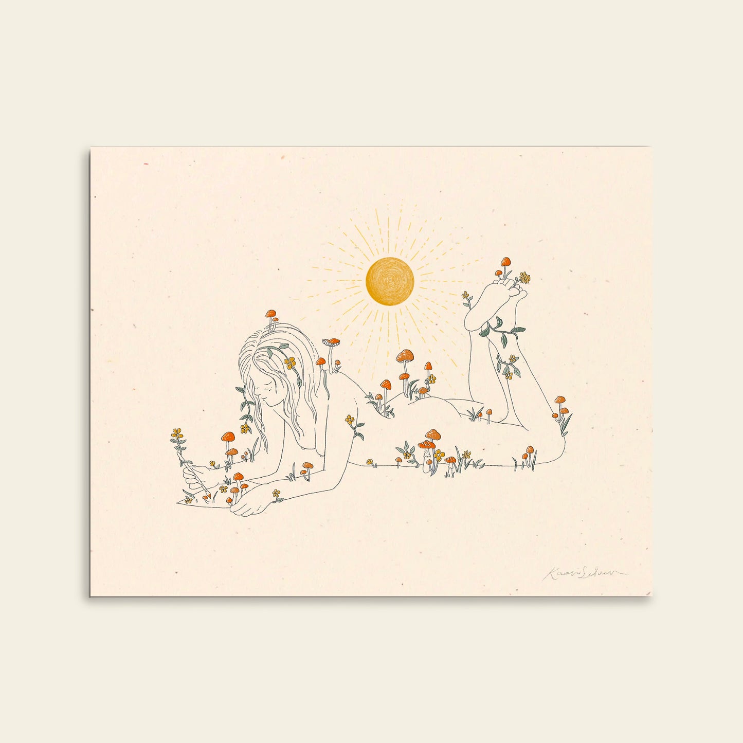 Mushroom Dreams Art Print