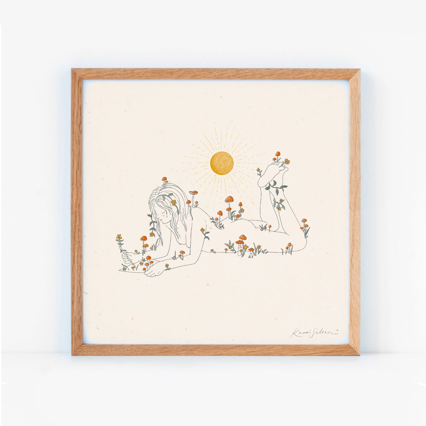 Mushroom Dreams Art Print