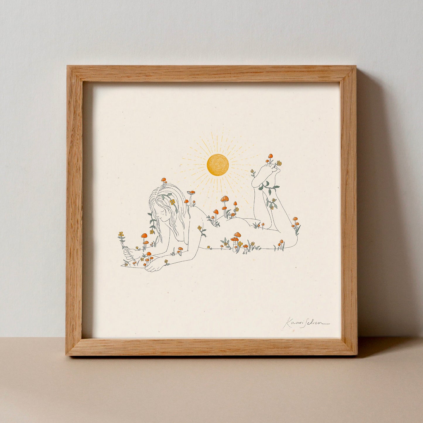 Mushroom Dreams Art Print