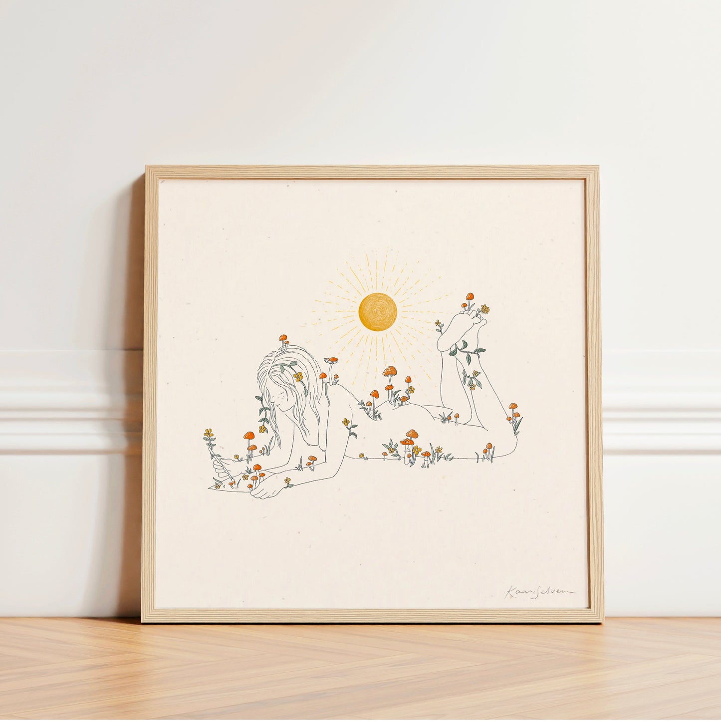 Mushroom Dreams Art Print