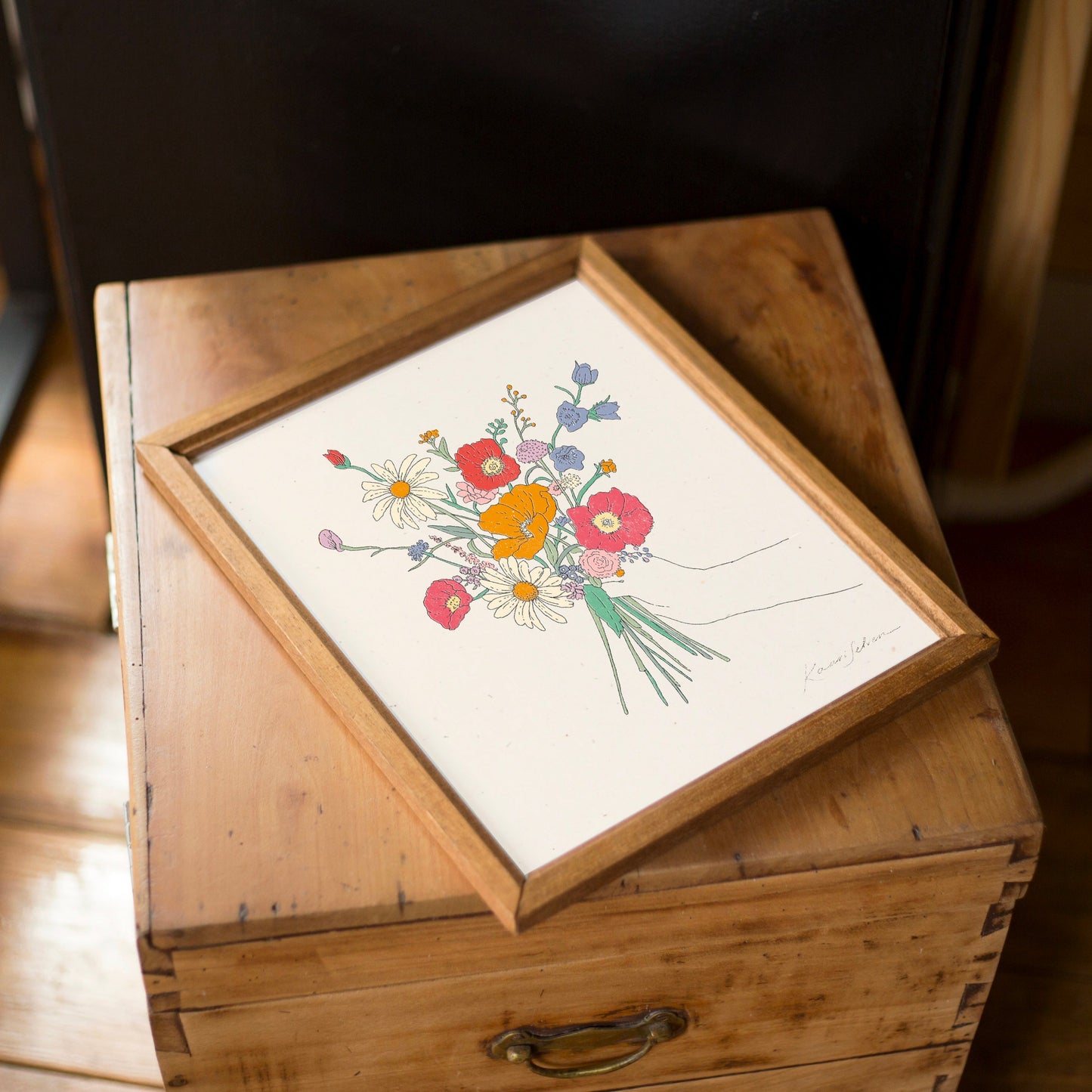 Floral Bouquet I Art Print