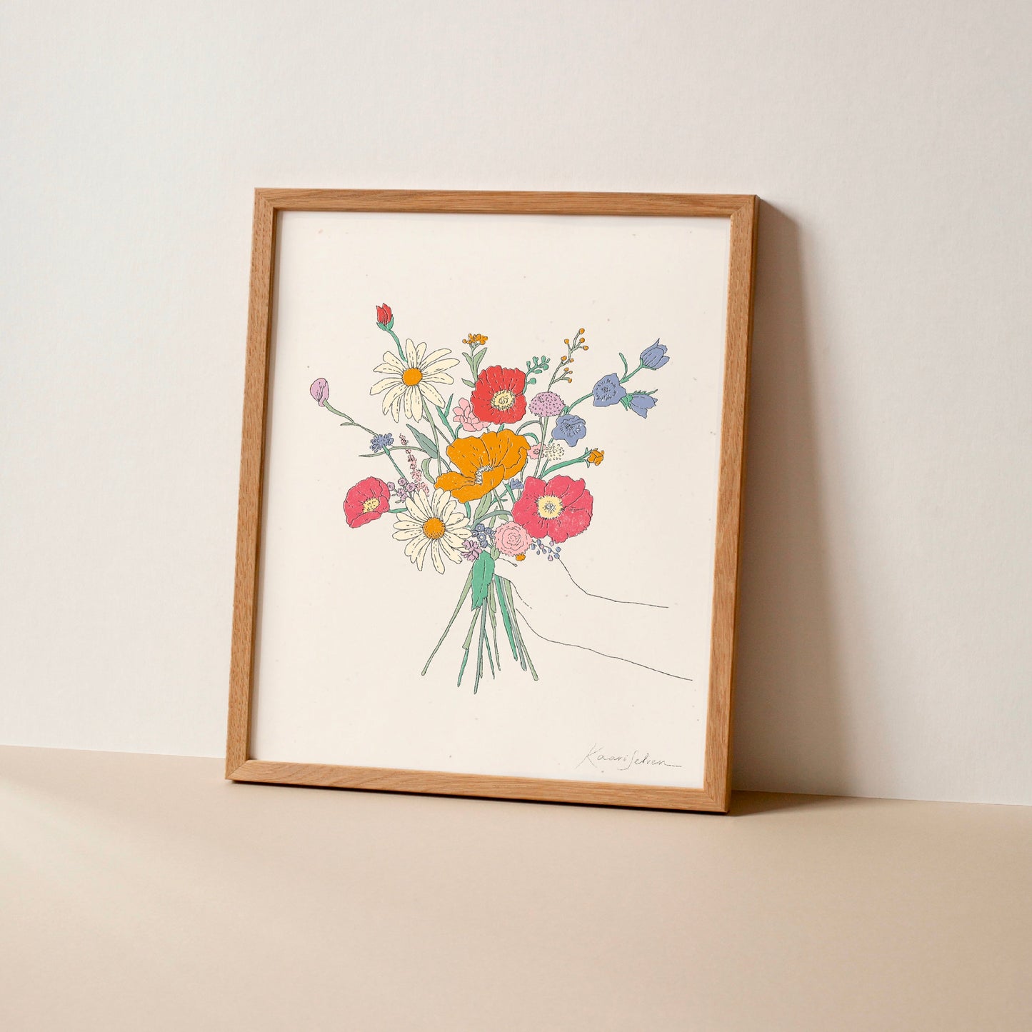 Floral Bouquet I Art Print