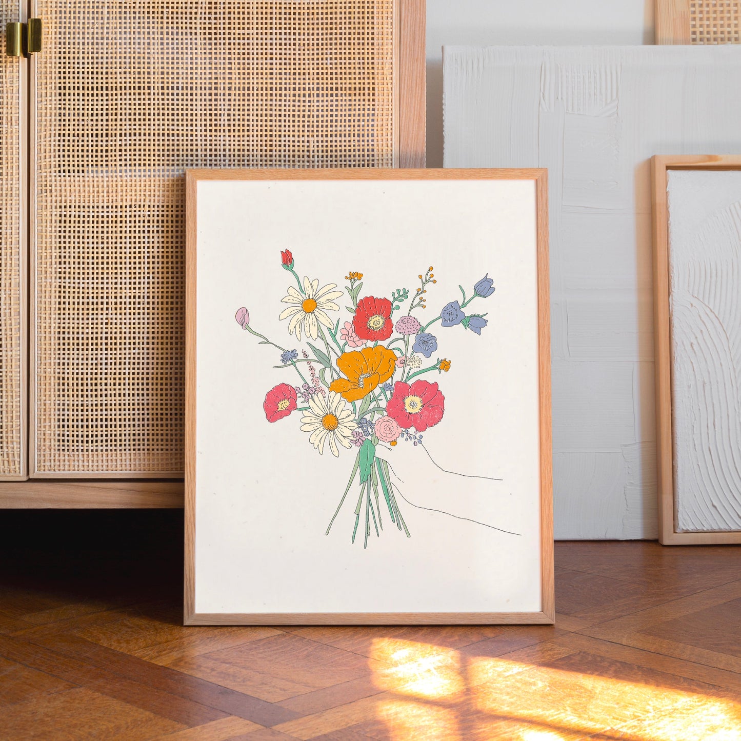 Floral Bouquet I Art Print