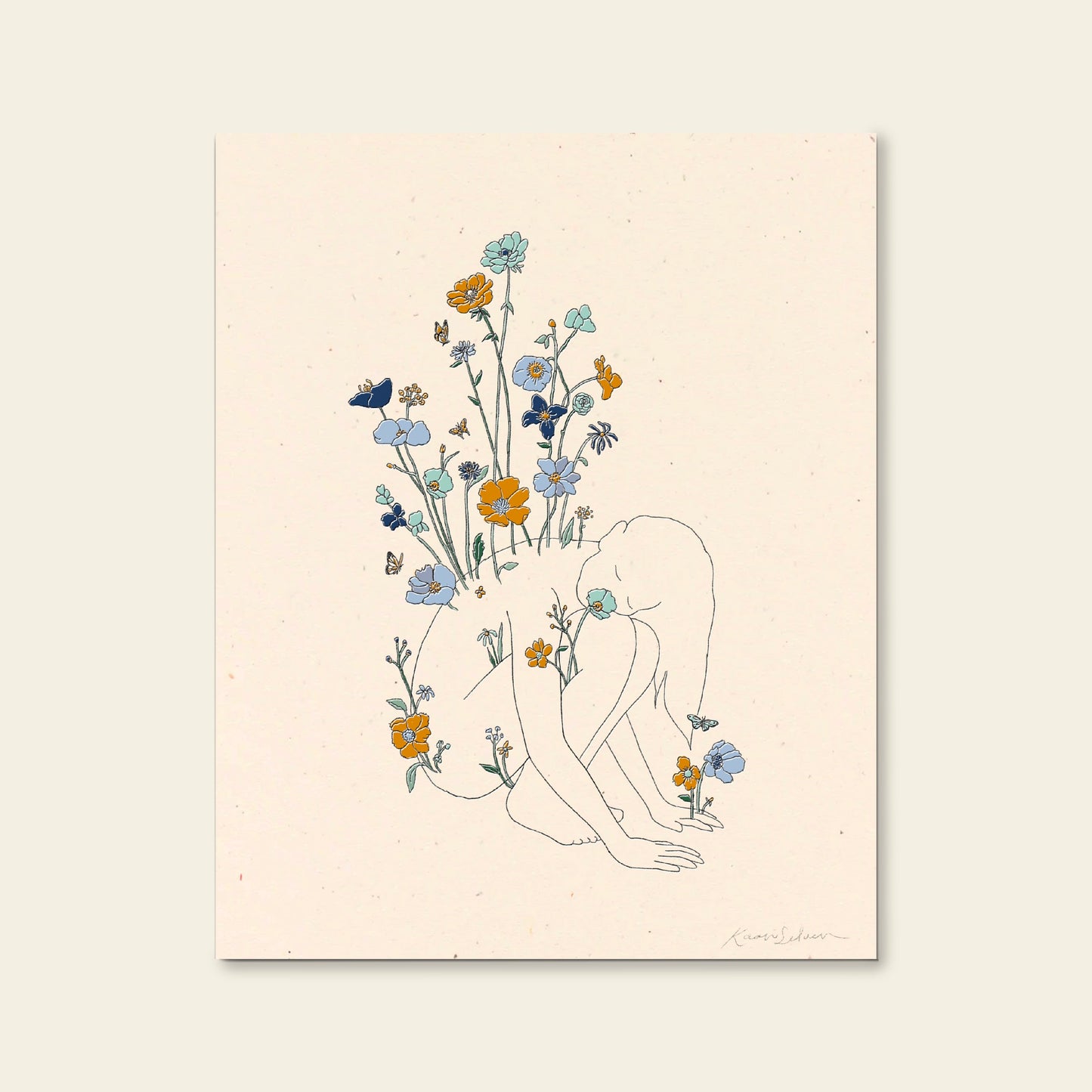 Creative Bloom II Art Print