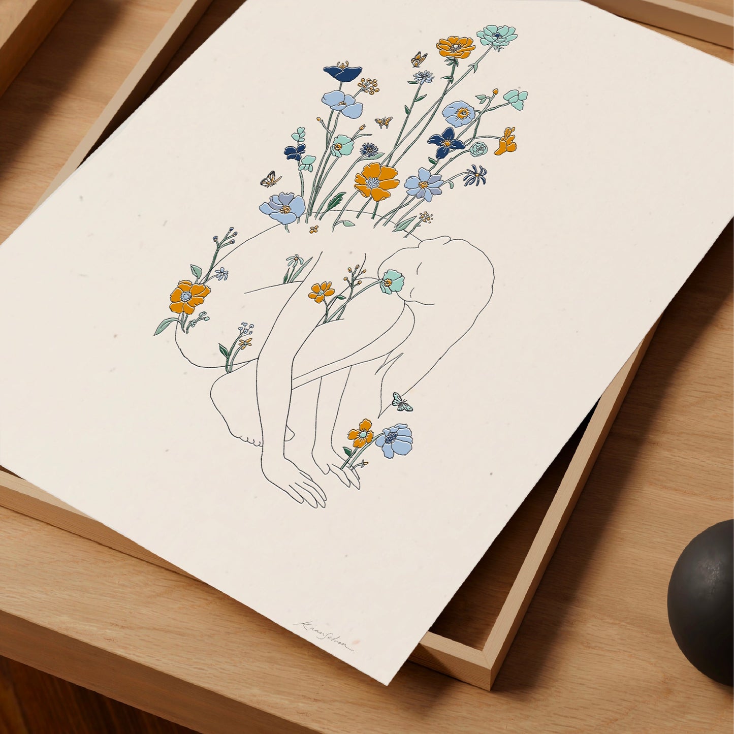 Creative Bloom II Art Print