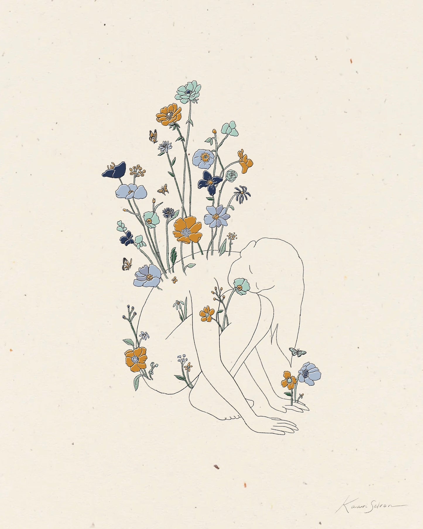 Creative Bloom II Art Print