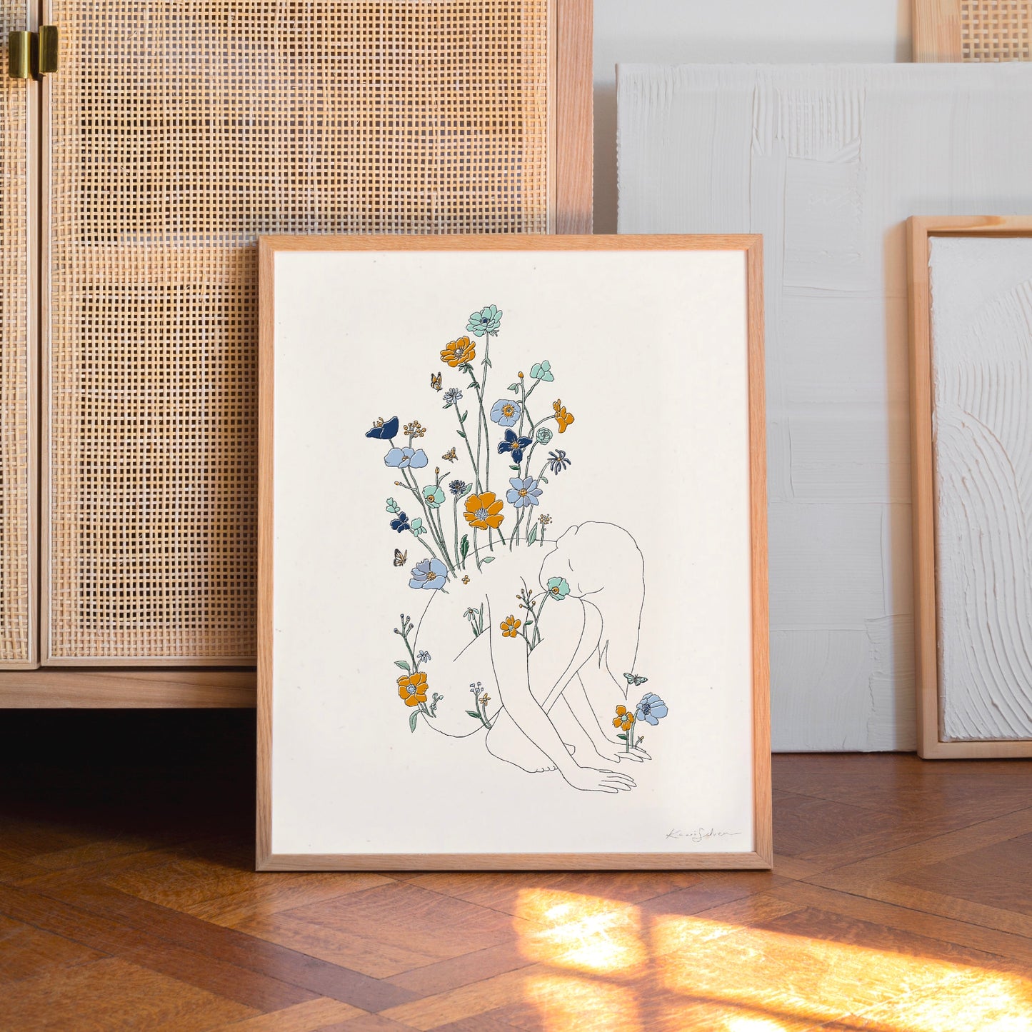 Creative Bloom II Art Print