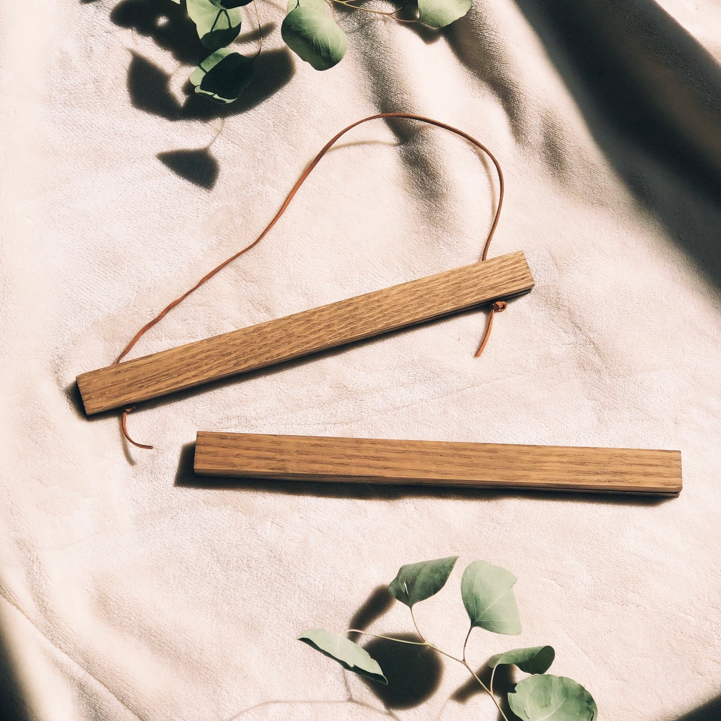 Aged-Oak Hanger Frame