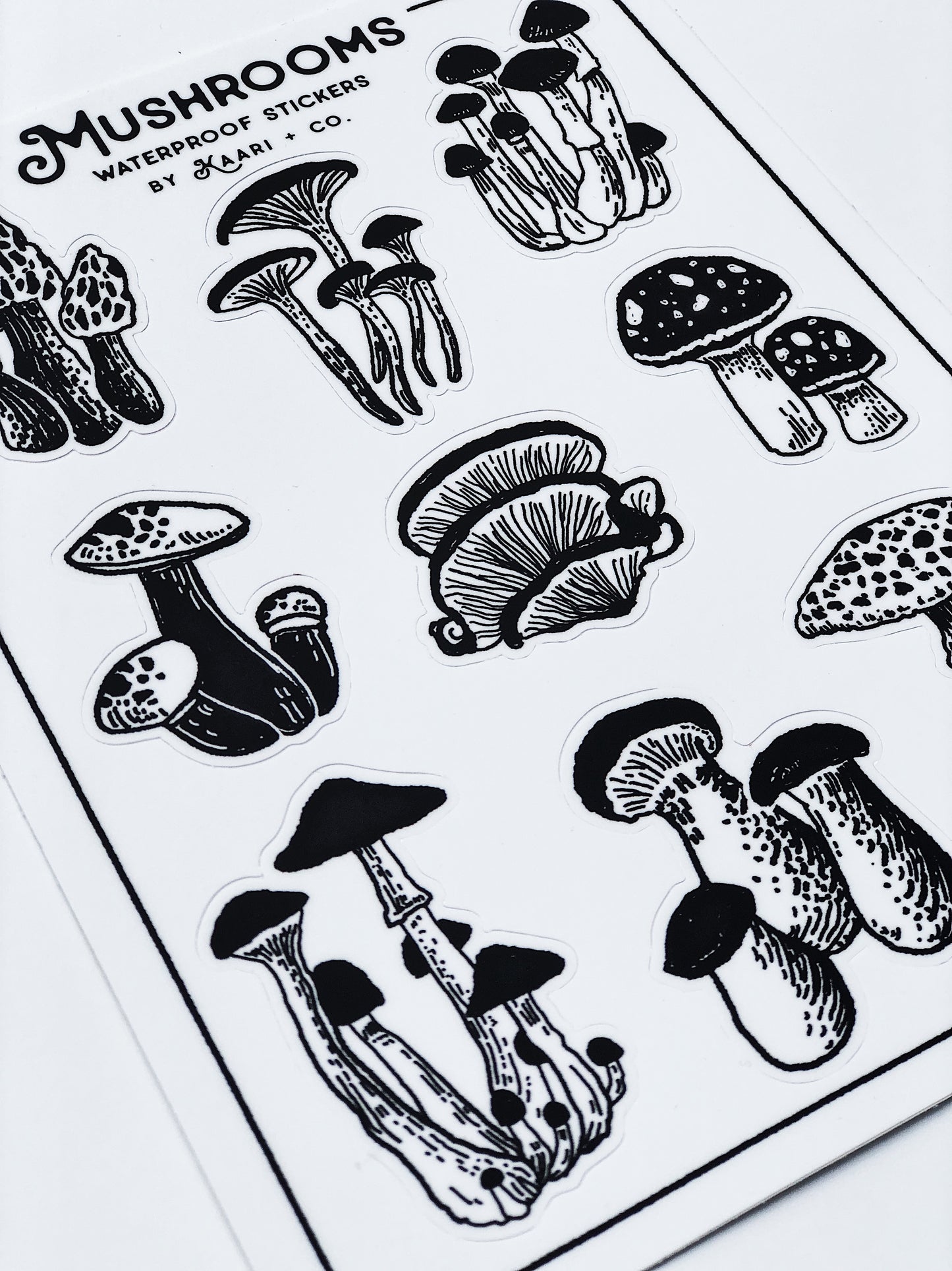 Mushroom Sticker Sheet