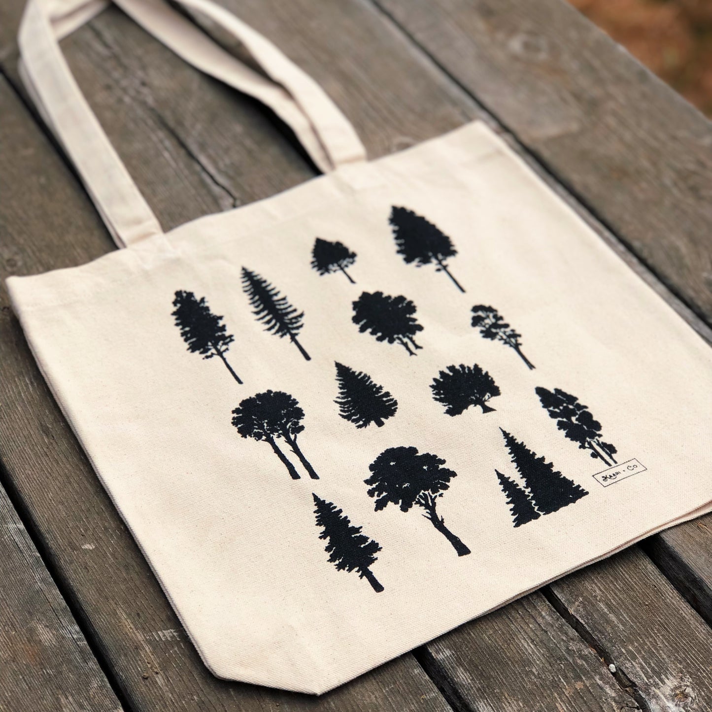 Tree Varieties Canvas Tote Bag