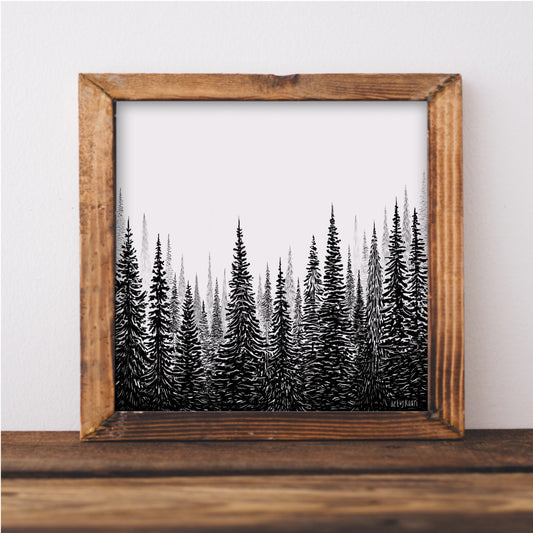 Treescape Art Print