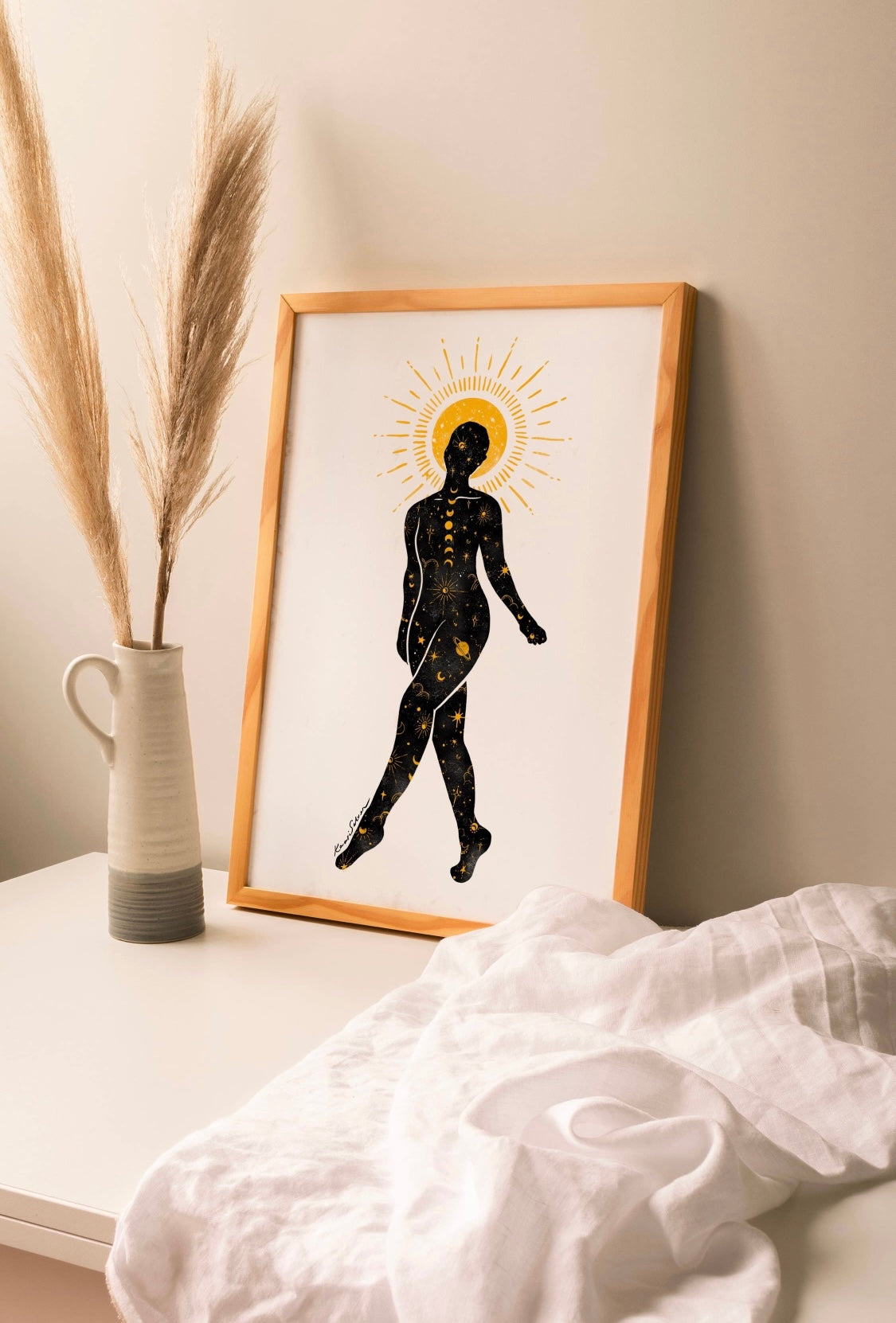 Celestial Woman Art Print