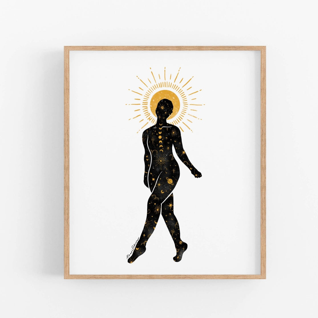 Celestial Woman Art Print