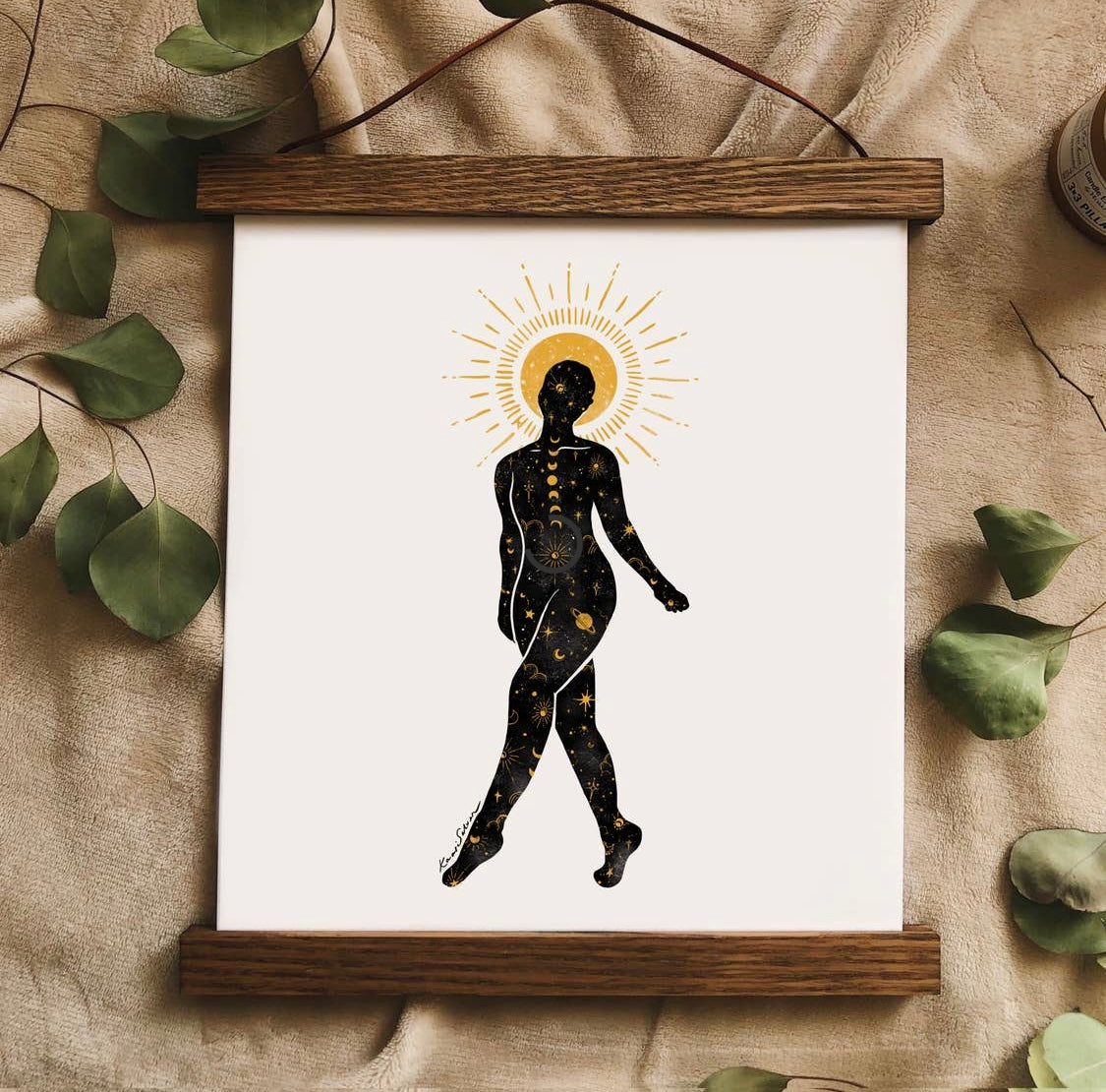 Celestial Woman Art Print