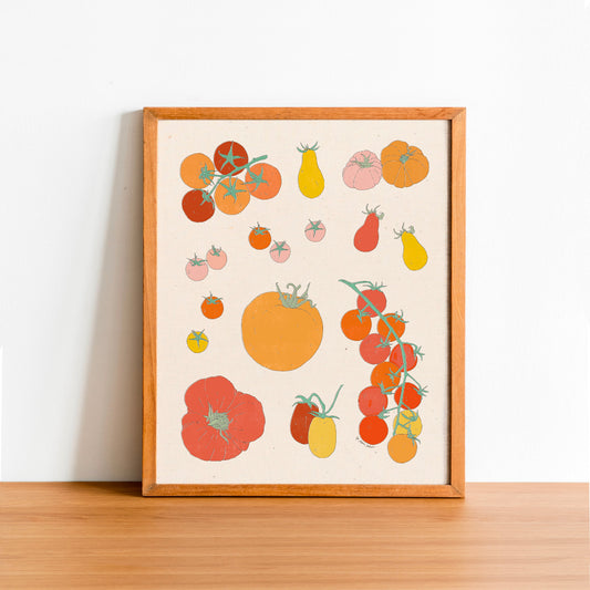Just Tomatoes Art Print