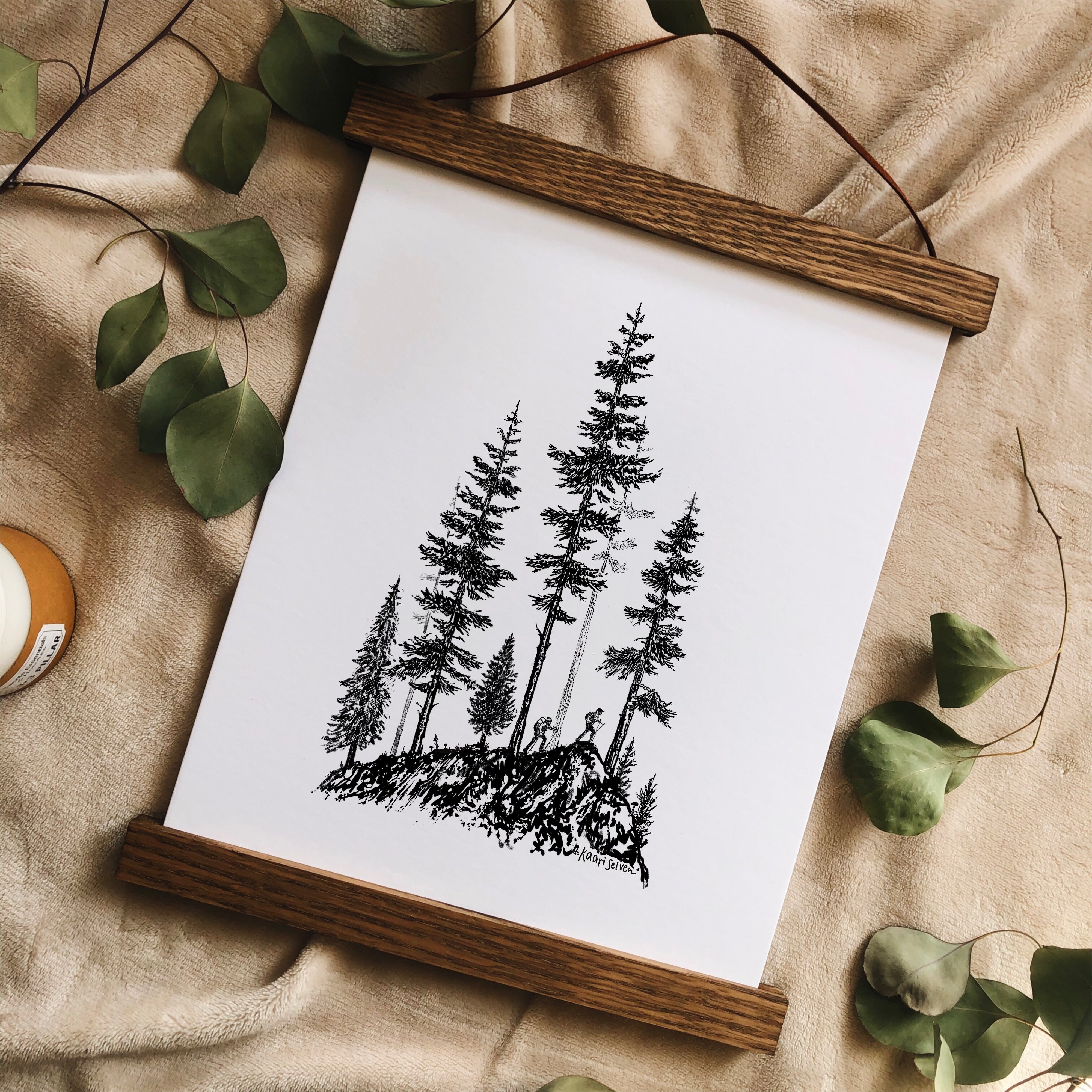 Forest Wandering Art Print