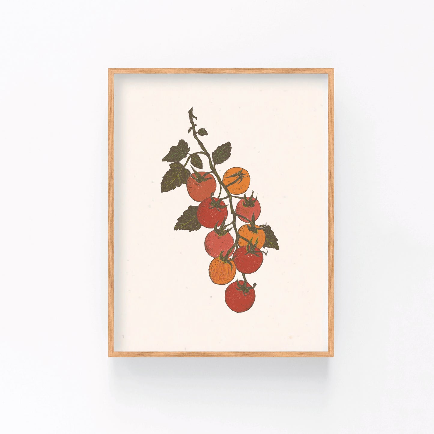 Cherry Tomato Vine Art Print - Open Edition
