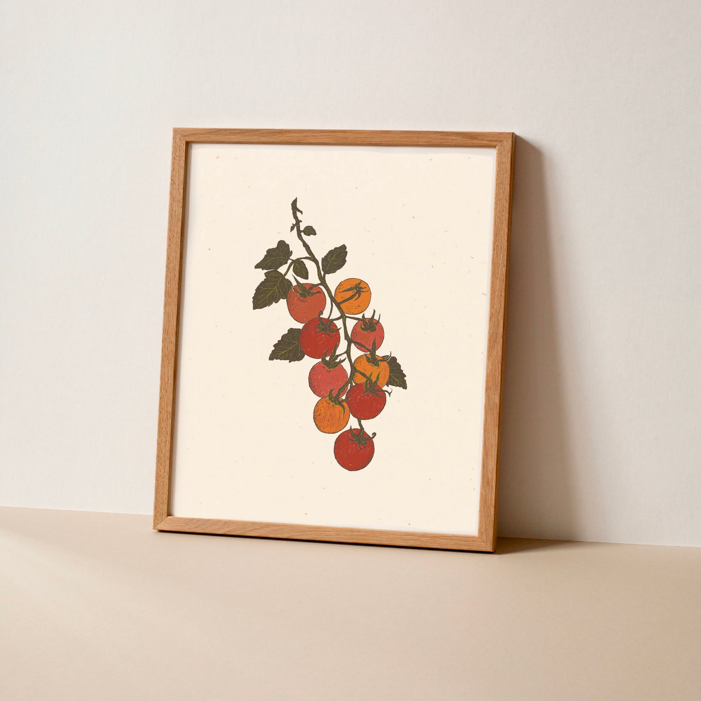 Cherry Tomato Vine Art Print - Open Edition