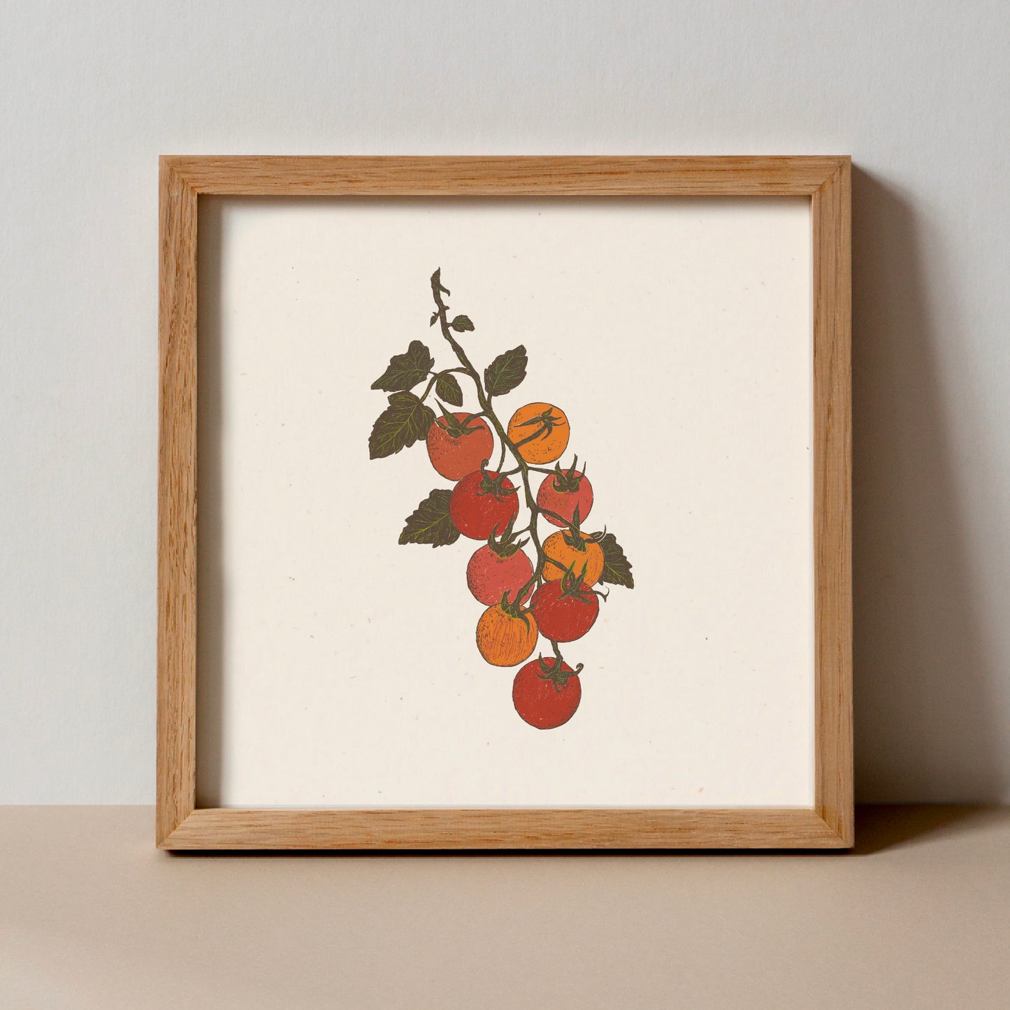 Cherry Tomato Vine Art Print - Open Edition