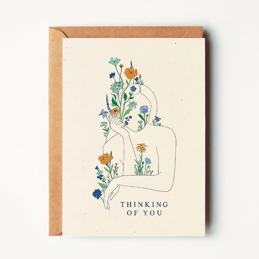 Thinking of You, Creative Bloom, Greeting Card