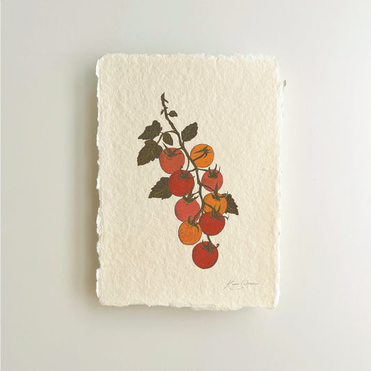 Cherry Tomato Vine Heirloom Art Print