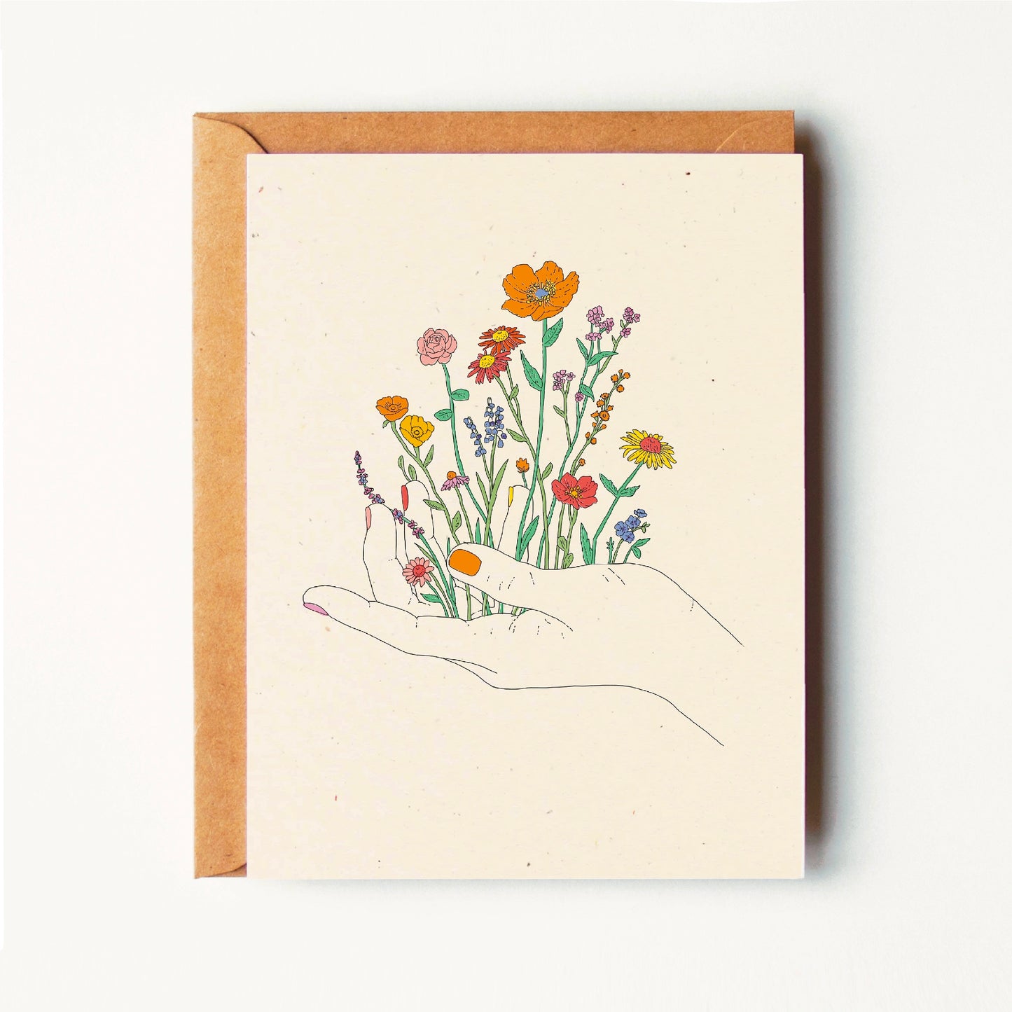 Wildflowers in Hand - Everyday Greeting Card