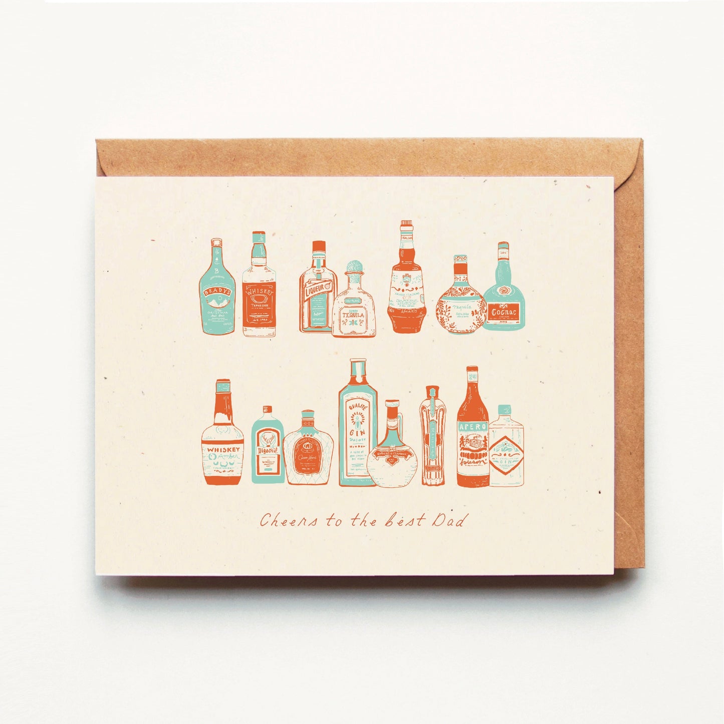 Cheers to You Dad Greeting Card